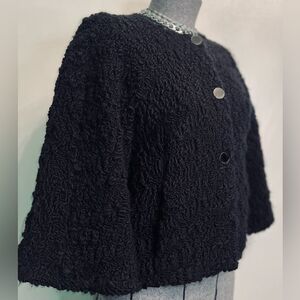 Hugo Boss Faux Shearling Coat -Size 4